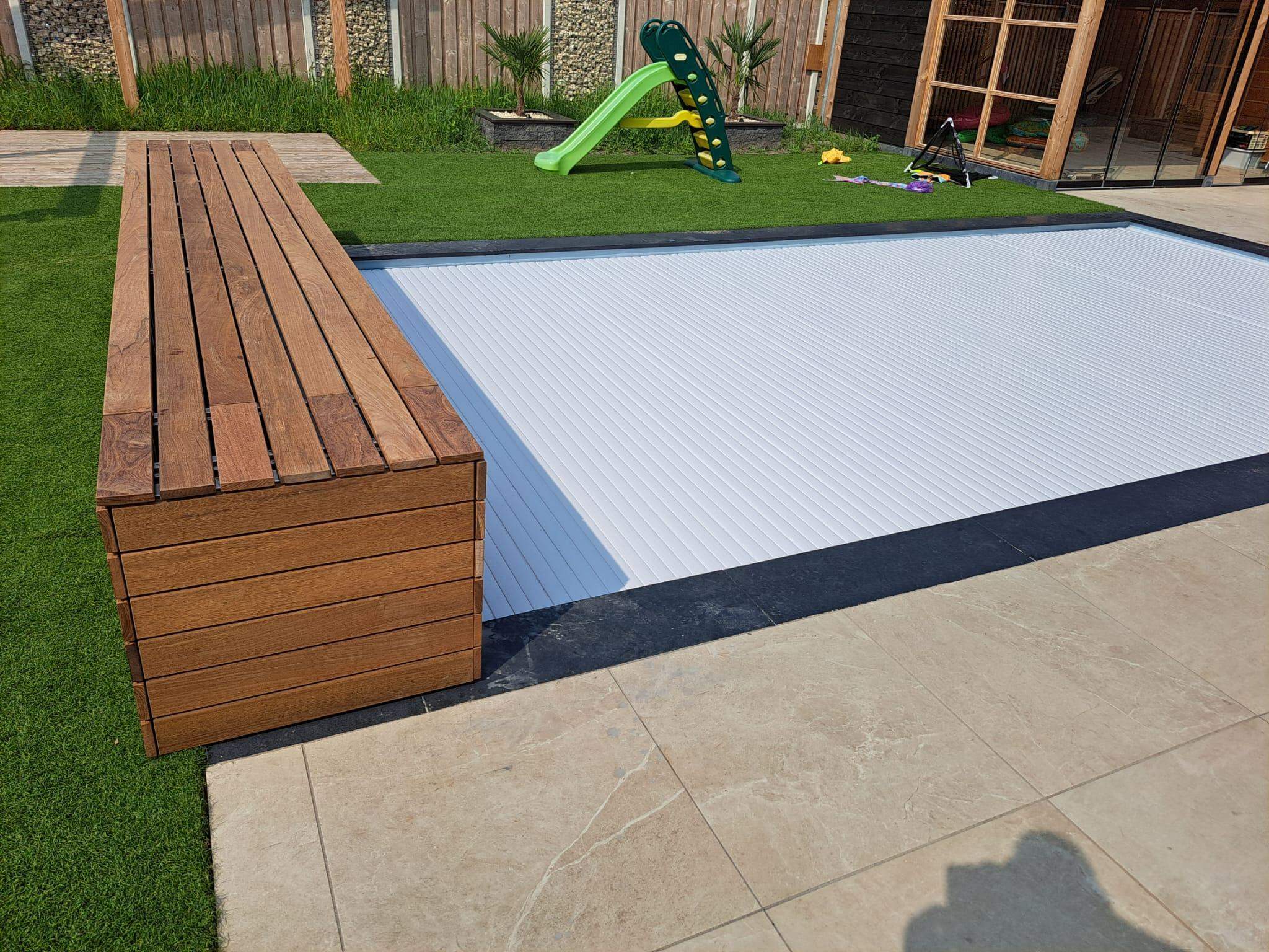 Box Oberflächenwickler, Pool-Rollladen, Liderpool-Poolabdeckungen