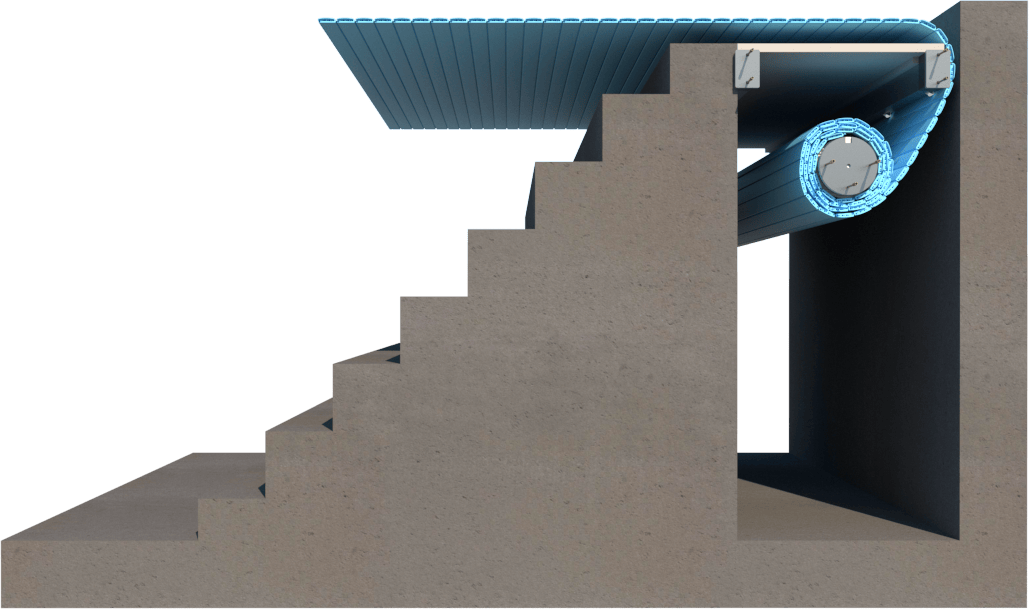 Rolladensysteme Unterflur, Liderpool Pool-Rollläden