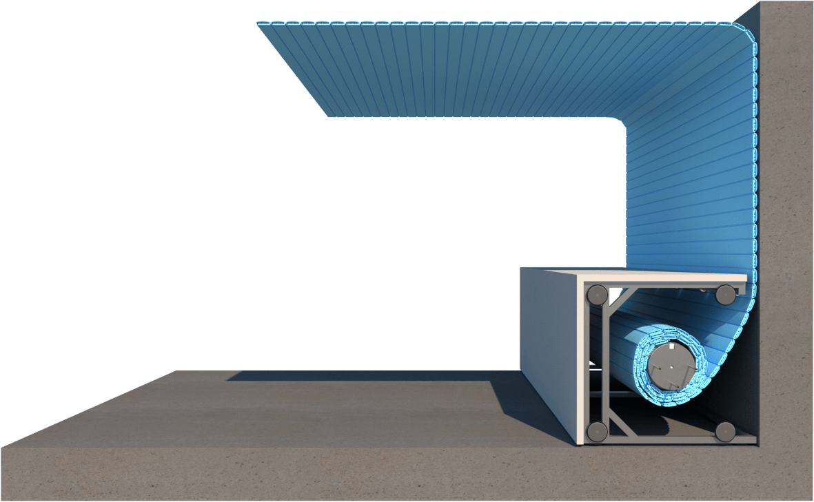 Rolladensysteme Unterflur, Liderpool Pool-Rollläden