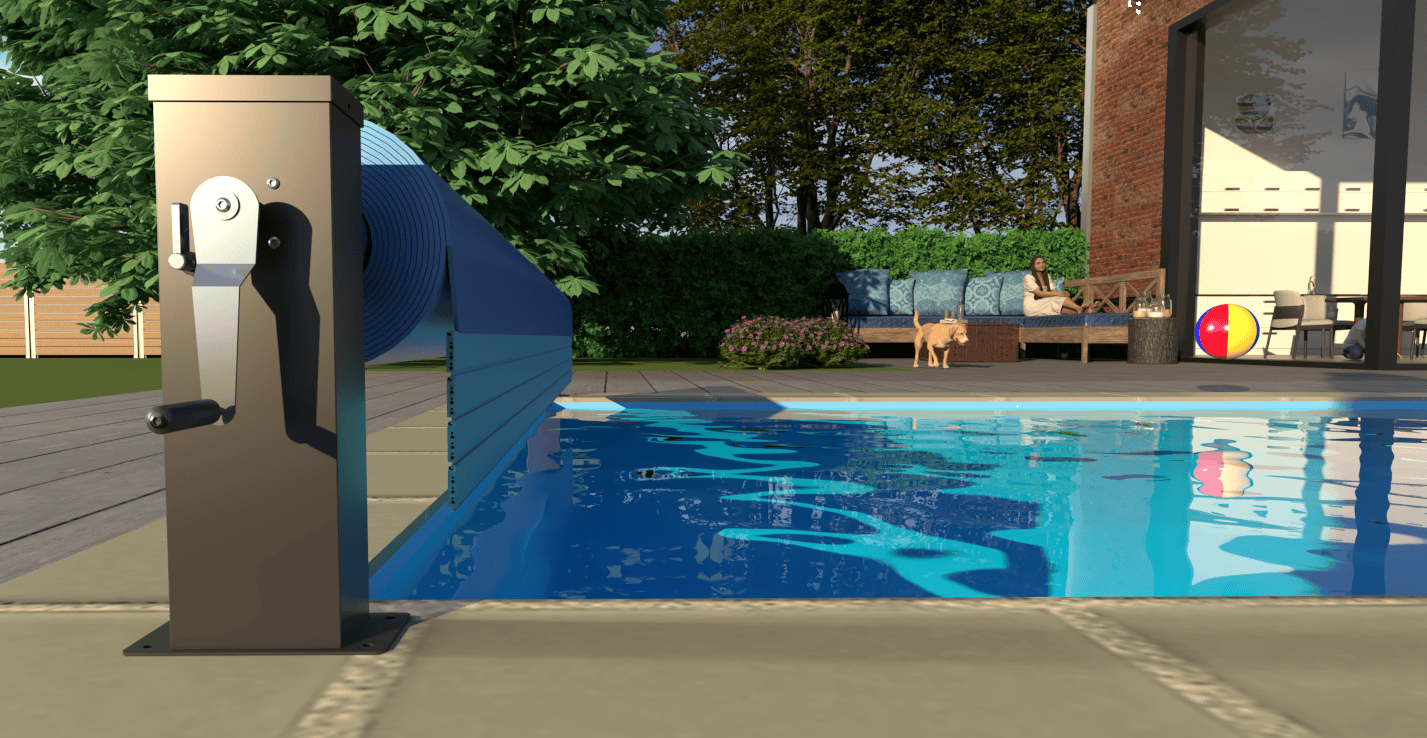 Exclusiv Oberflächenwickler, Pool-Rollladen, Liderpool-Poolabdeckungen